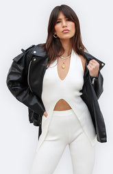 Celine Leather Jacket